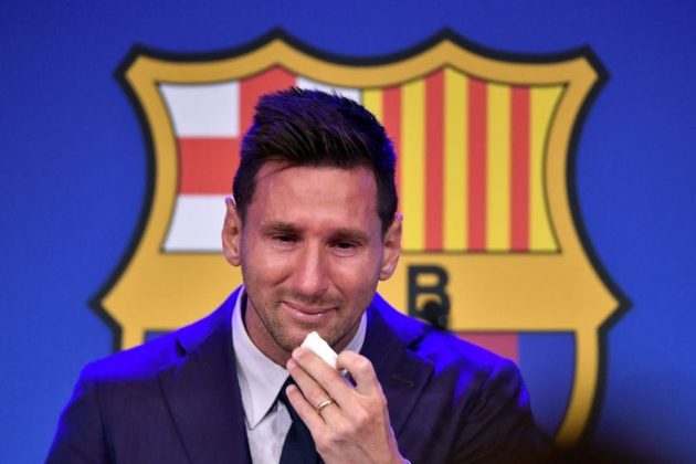Lionel Messi Breaks Down In Tears During Barcelona Farewell Press Hot Sex Picture