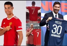 Cristiano Ronaldo beats Lionel Messi in shirt-sale stakes as Man United’s No 7 brings in £187m in just 8 days Cristiano Ronaldo