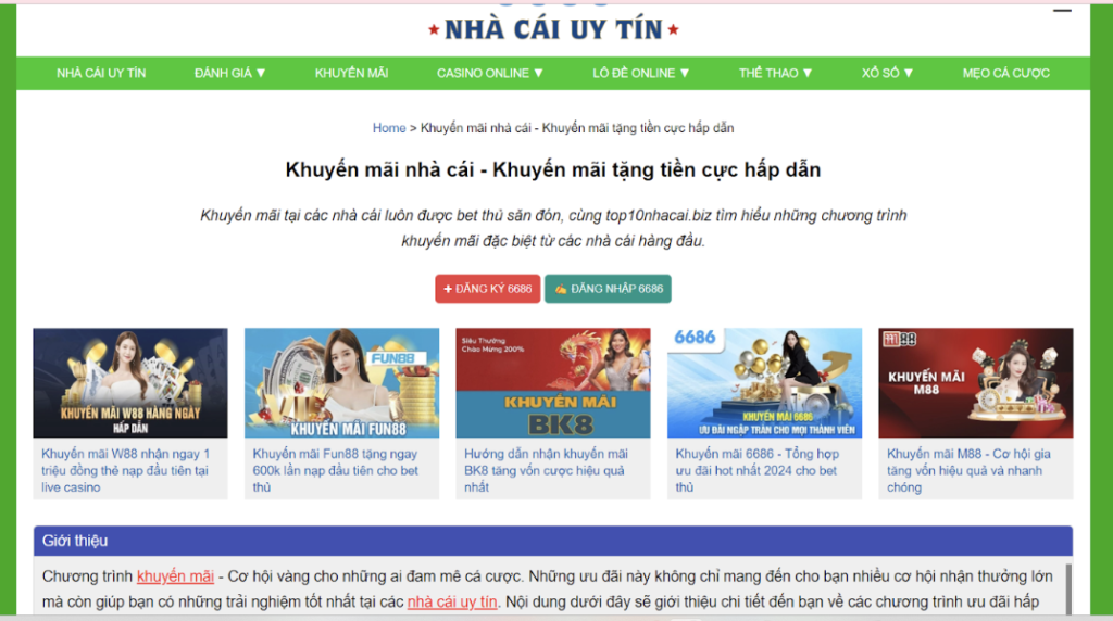Nhà cái uy tín