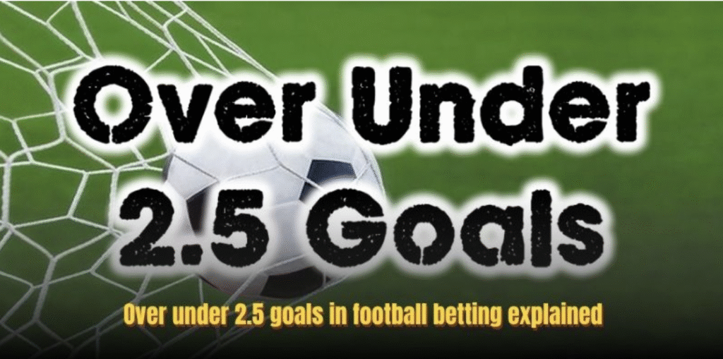 Over under 2.5 goals