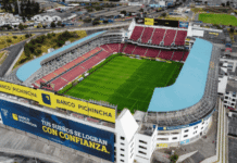 The impressive Estadio Rodrigo Paz Delgado Rodrigo Paz Delgado