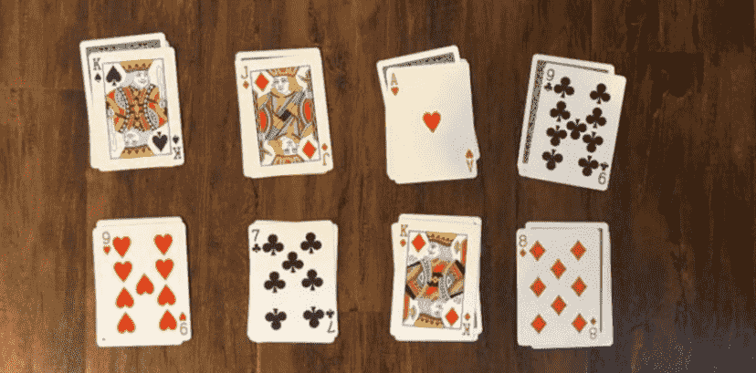 Memorizing cards